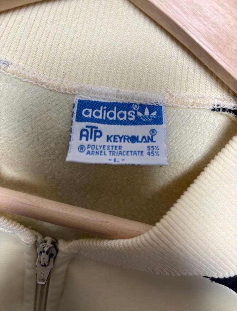 adidas ATP トラックジャケット ジャージ クリーム　ブラック