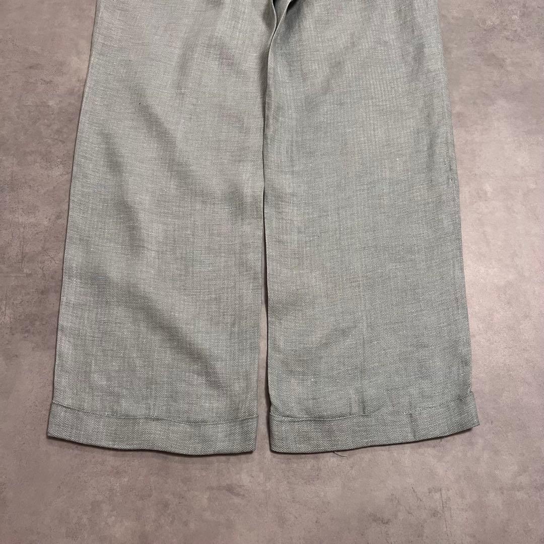   70s〜 vintage linen slacks