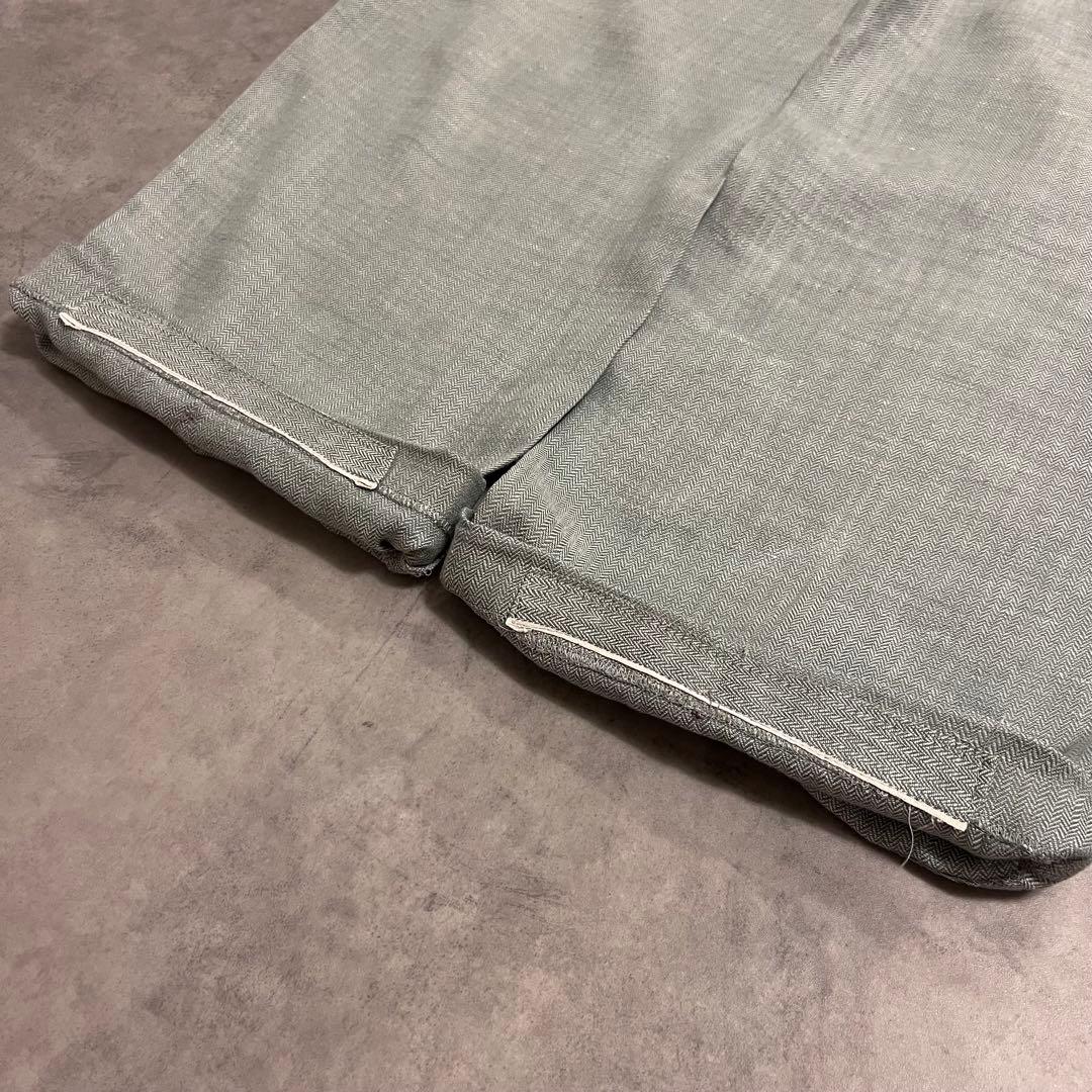   70s〜 vintage linen slacks