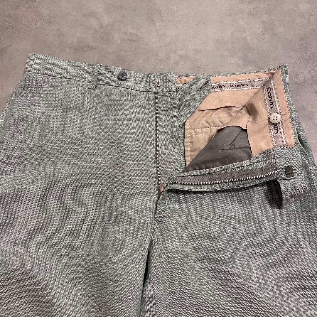   70s〜 vintage linen slacks