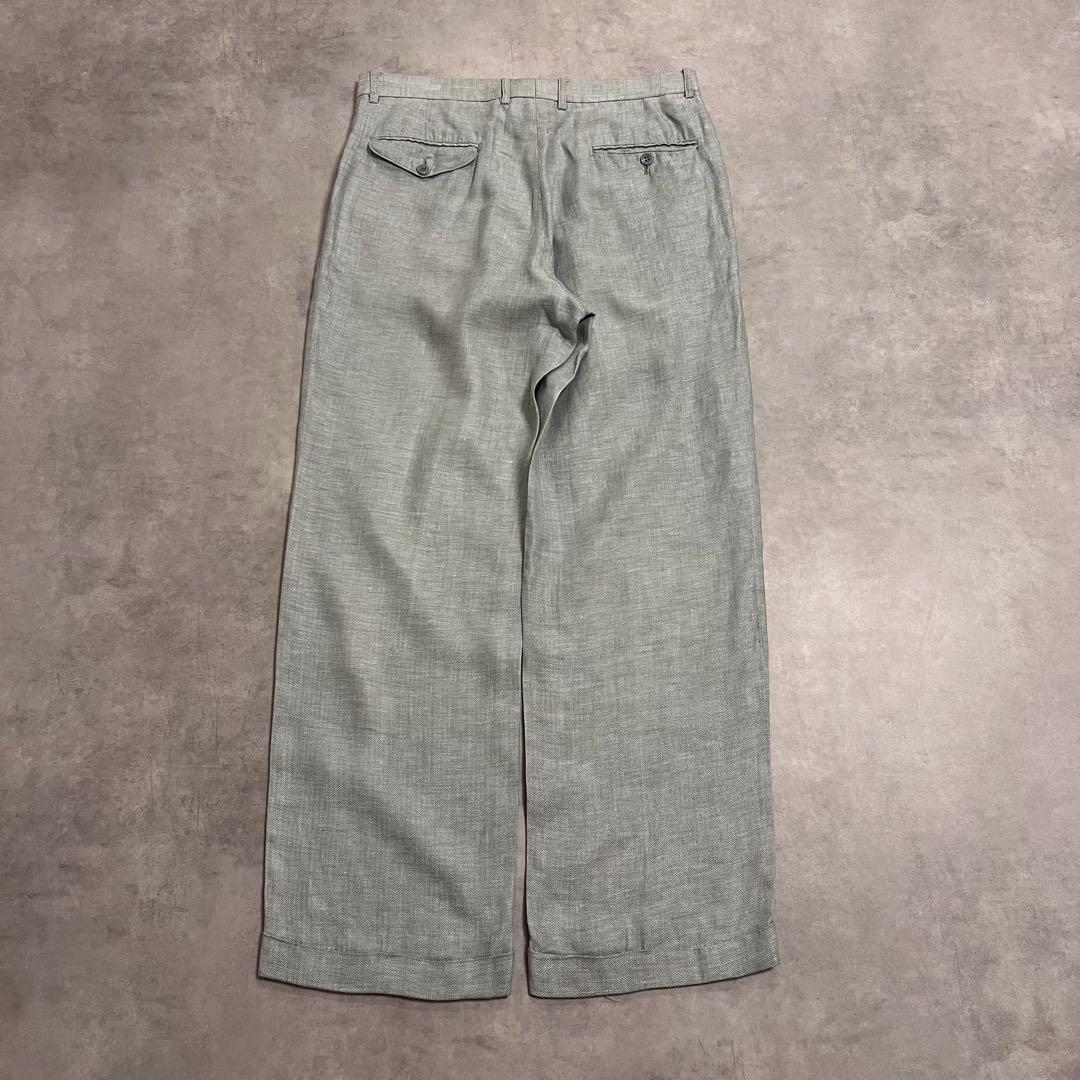   70s〜 vintage linen slacks