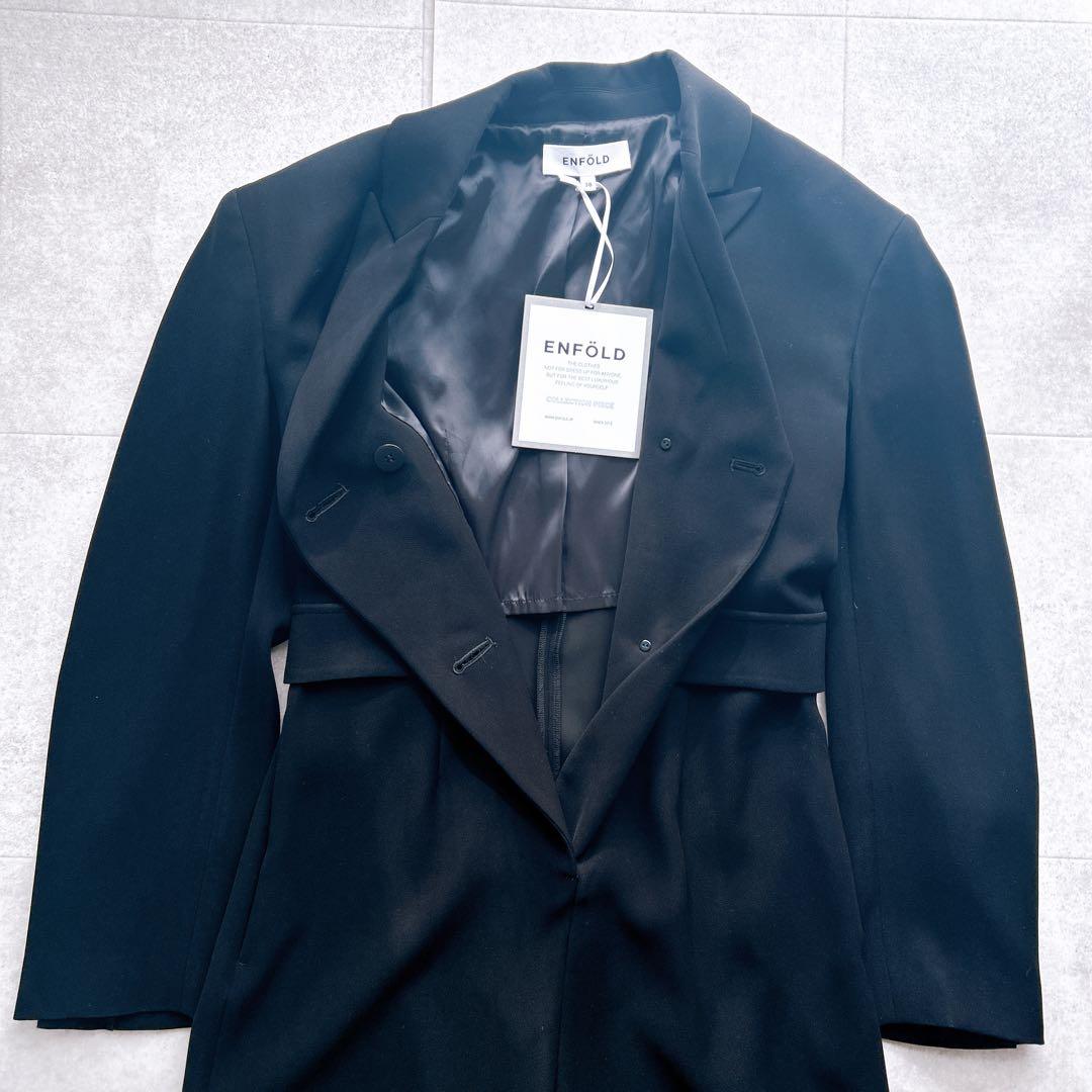 新品✨ENFOLD エンフォルド オールインワン ジャンプスーツ 黒 2024年