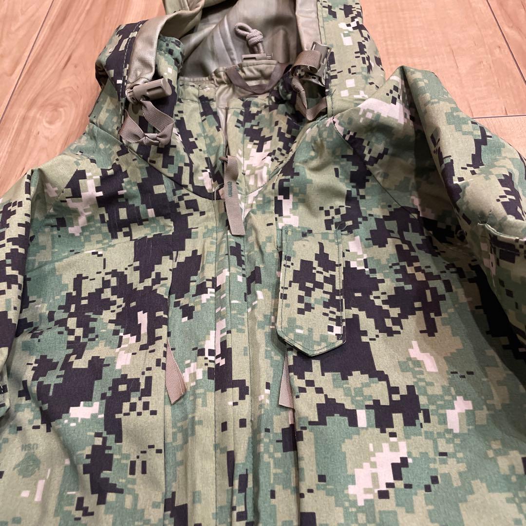 USN 米海軍 NWU パーカデジタルカモ 米軍放出品　ゴアテックス AOR S