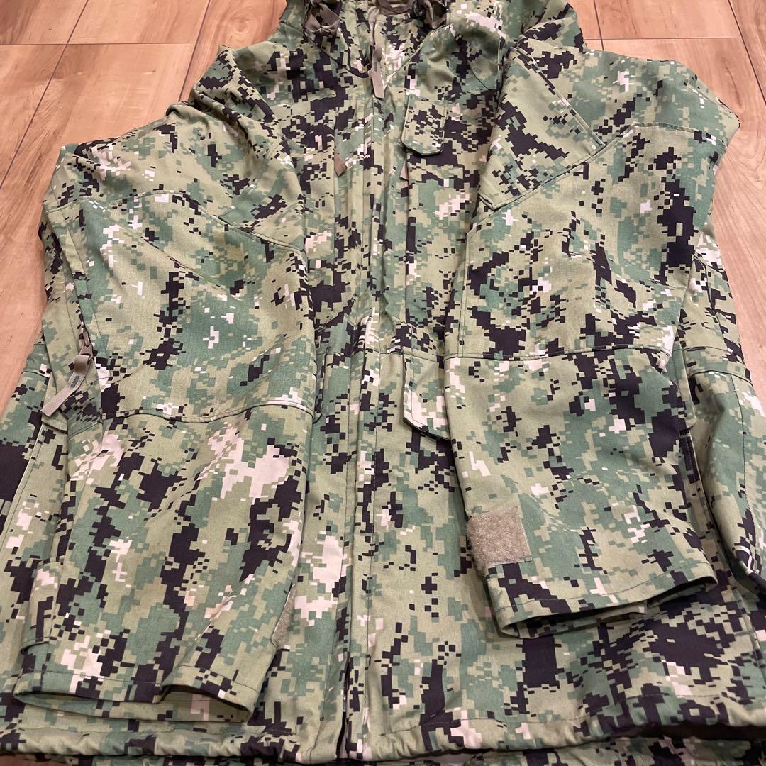 USN 米海軍 NWU パーカデジタルカモ 米軍放出品　ゴアテックス AOR S
