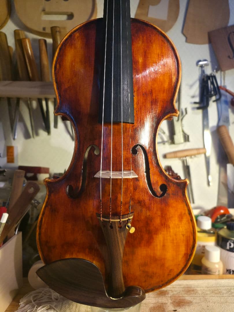 【1/25更新.製作楽器⑥】バイオリン(オリジナルモデル※) 4/4 2026