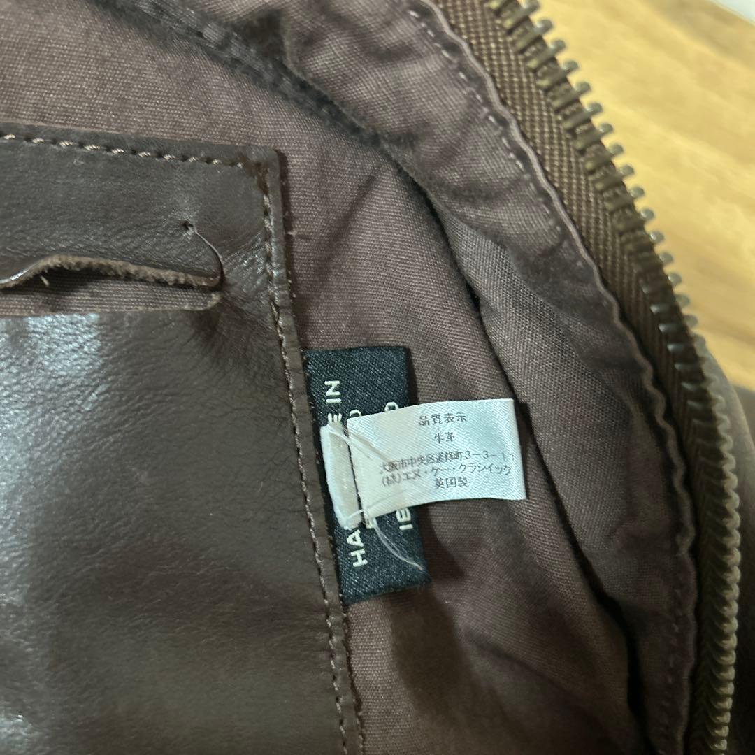 ジャスエムビー Jas-M.B. 牛革 ボストンバッグ トラベル 旅行 ツートン