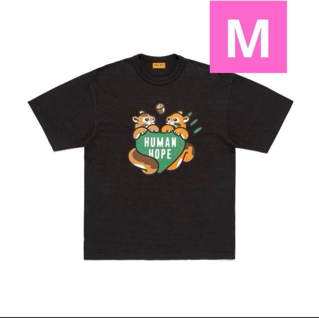 HUMAN HOPE GRAPHIC T-SHIRT BLACK Mサイズ