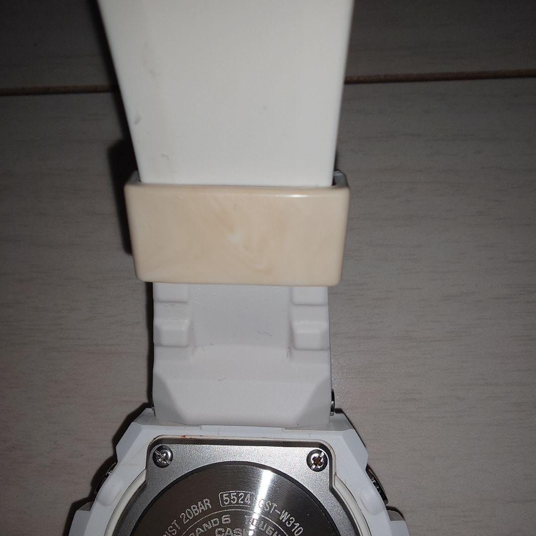 再値下げしました ！CASIO G-SHOCK ホワイトラバーベルト