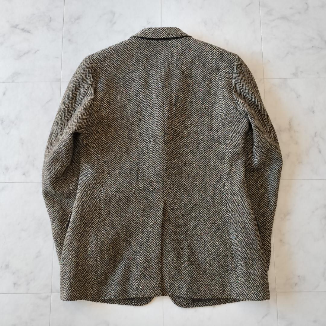アナトミカ DUNN JACKET 40 M~L ヘリンボーンツイード ブラウン