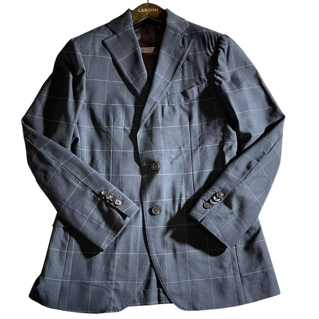 美品◯ガブリエレパジーニ　スーツ　セットアップ　3ピース　ボックスチェック