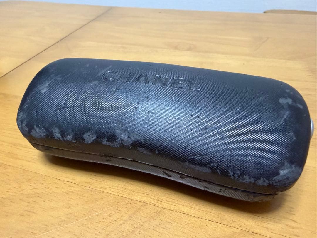 【正規品】CHANEL ブラックグラデーション　サングラス ストーン装飾