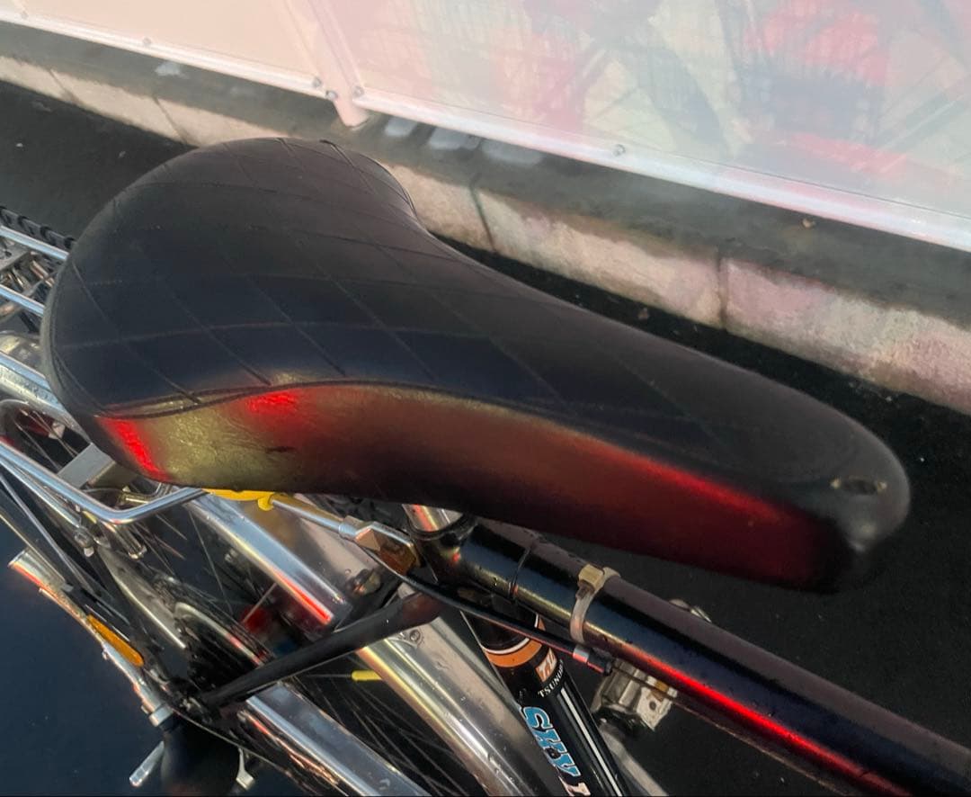 超希少 スーパーカー自転車 フラッシャー自転車 ツノダ スカイランサー 旧車