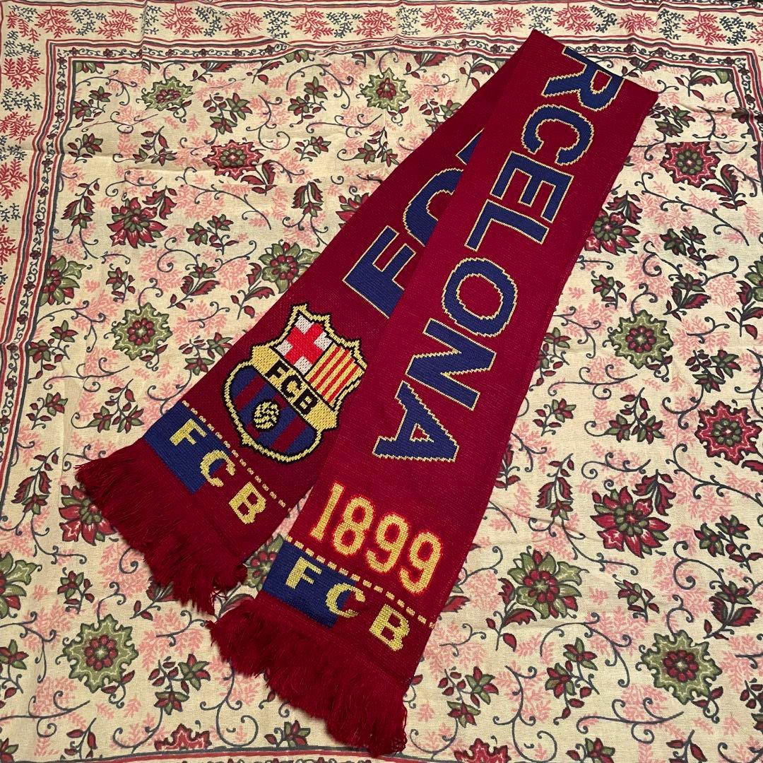 OLD 1990s バルセロナ　バルサマフラー