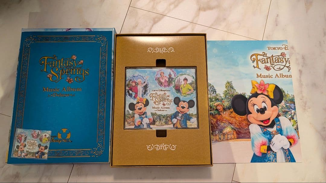 ディズニーシー ファンタジースプリングス ミュージック・アルバム デラックス