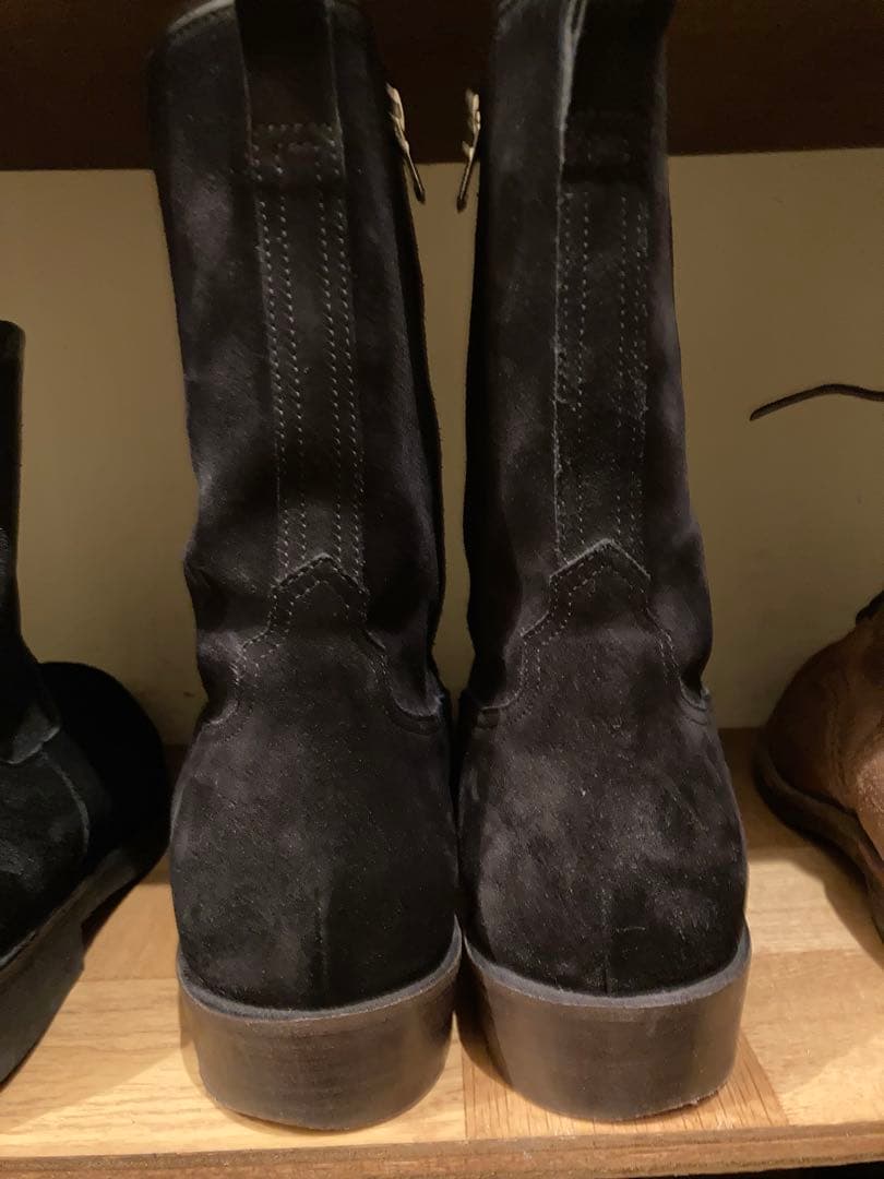 MINEDENIM × NONNATIVE サイドジップブーツ