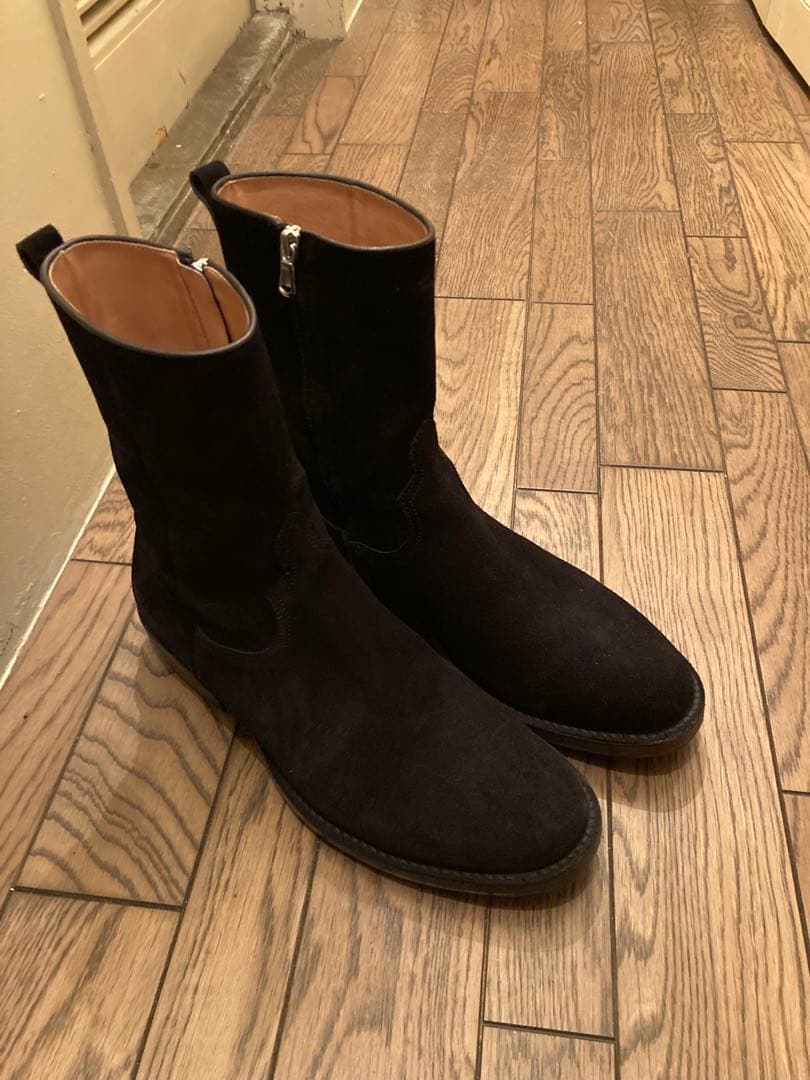 MINEDENIM × NONNATIVE サイドジップブーツ