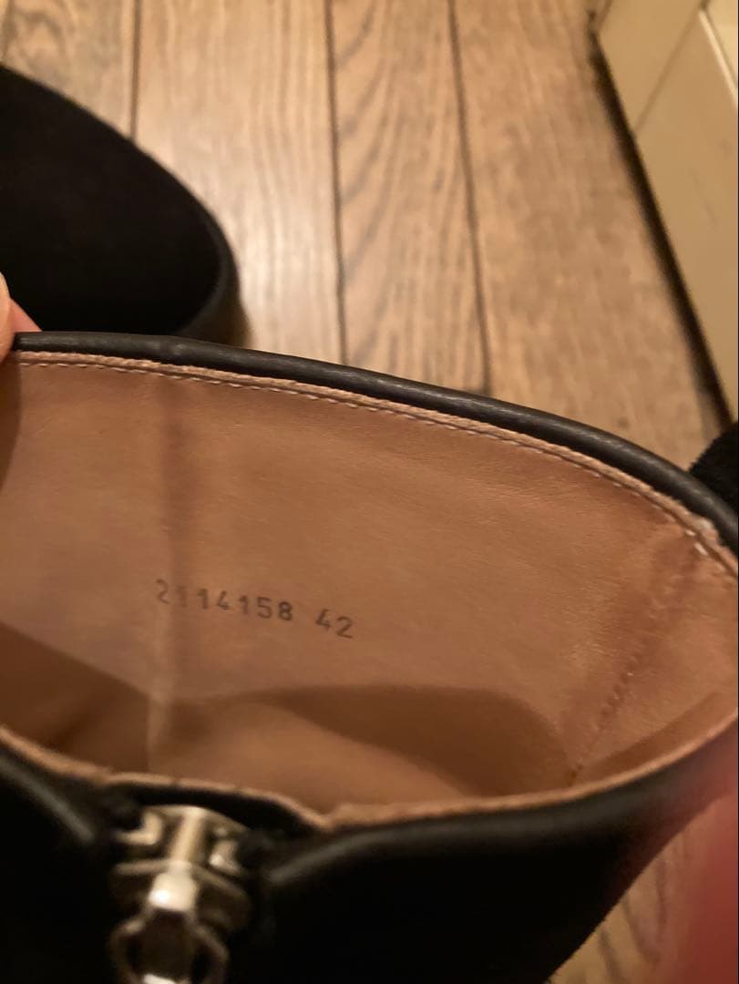 MINEDENIM × NONNATIVE サイドジップブーツ