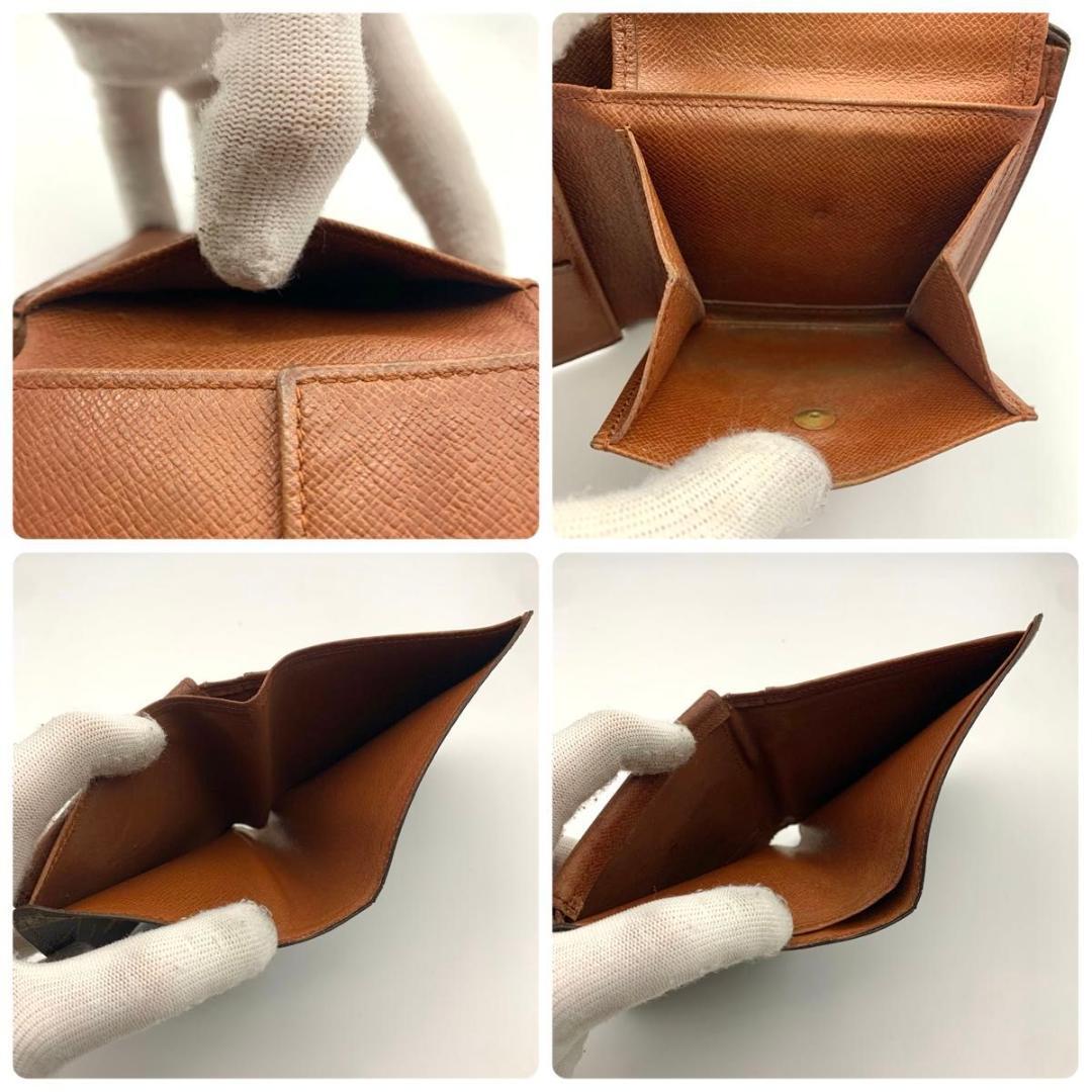 鑑定済み ルイヴィトン ポルトフォイユ マルコ 二つ折り 財布 定番 モノグラム