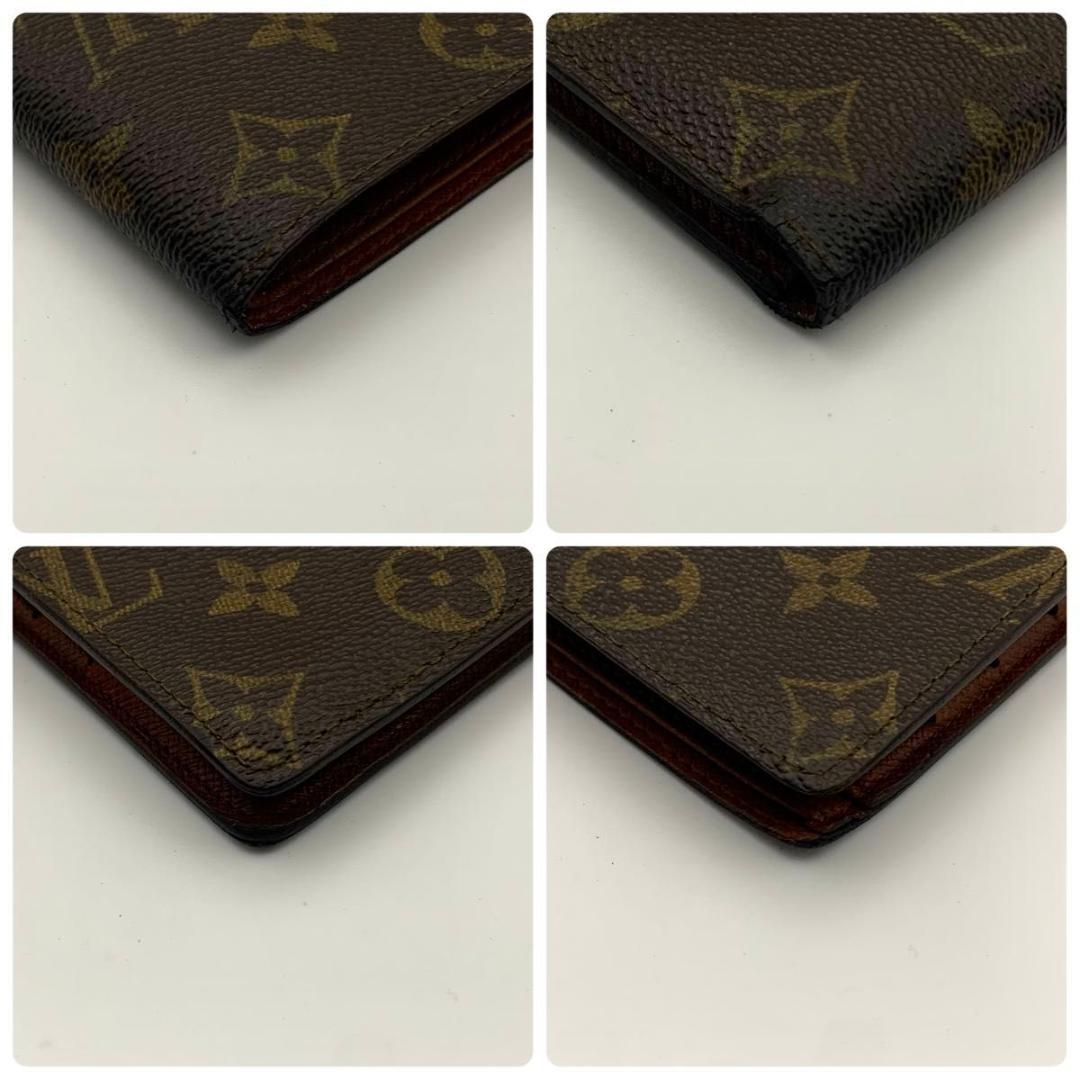 鑑定済み ルイヴィトン ポルトフォイユ マルコ 二つ折り 財布 定番 モノグラム