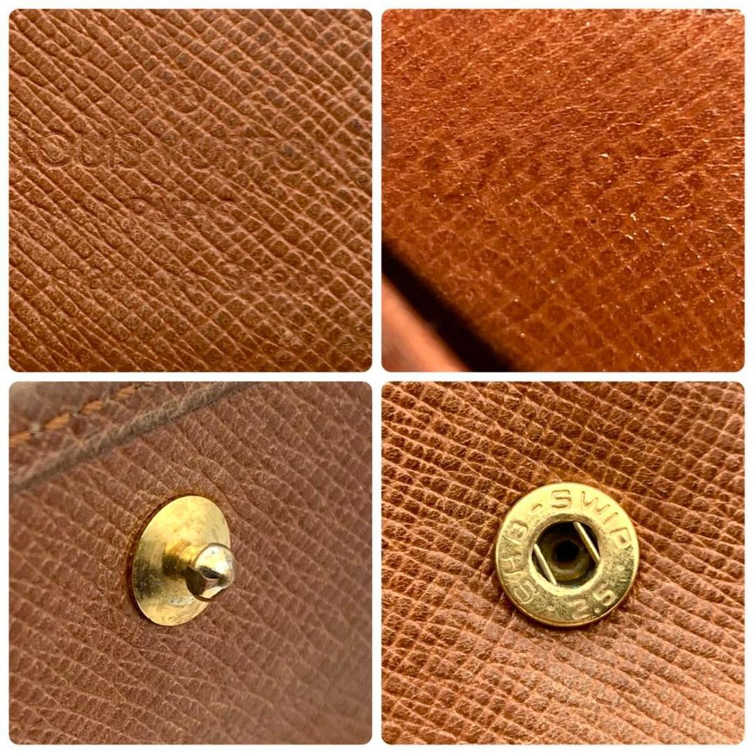 鑑定済み ルイヴィトン ポルトフォイユ マルコ 二つ折り 財布 定番 モノグラム