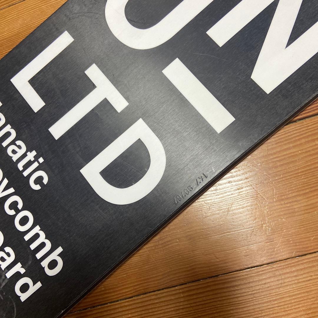 FANATIC∣UN-LTD147∣カービング∣パウダー フリーラン