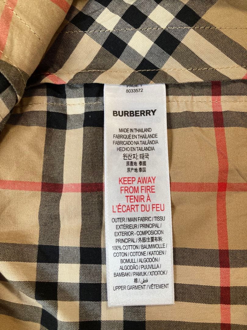 BURBERRY バーバリー ノバチェック　ワンピース　ドレス