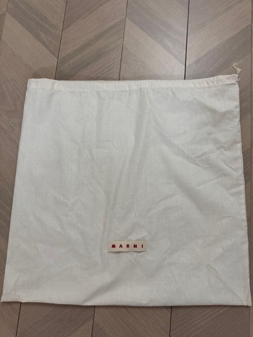 MARNI アニマルバスケット　ピンクドッグ　カゴバッグ