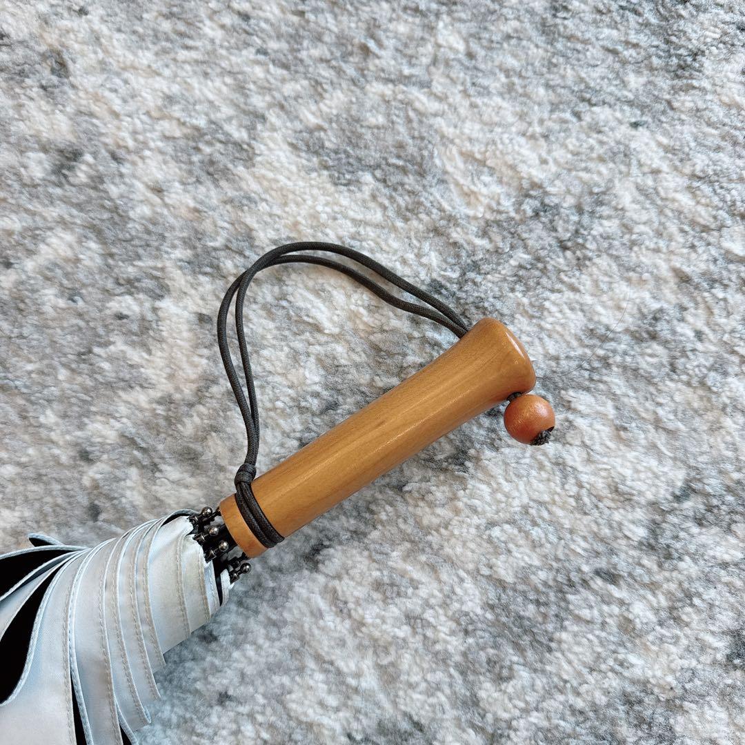 ★サンバリア100 日傘　長傘　S 無地　ホワイト