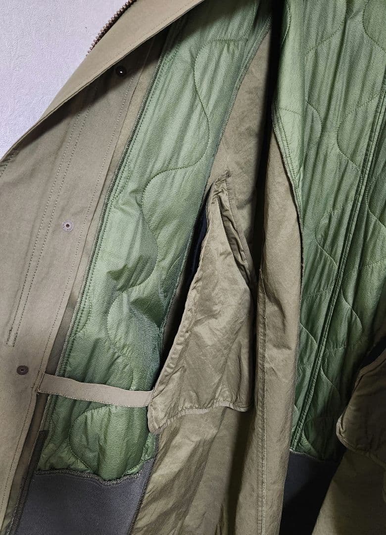 CIAOPANIC TYPY【etsinta】切替マキシミリタリーコート