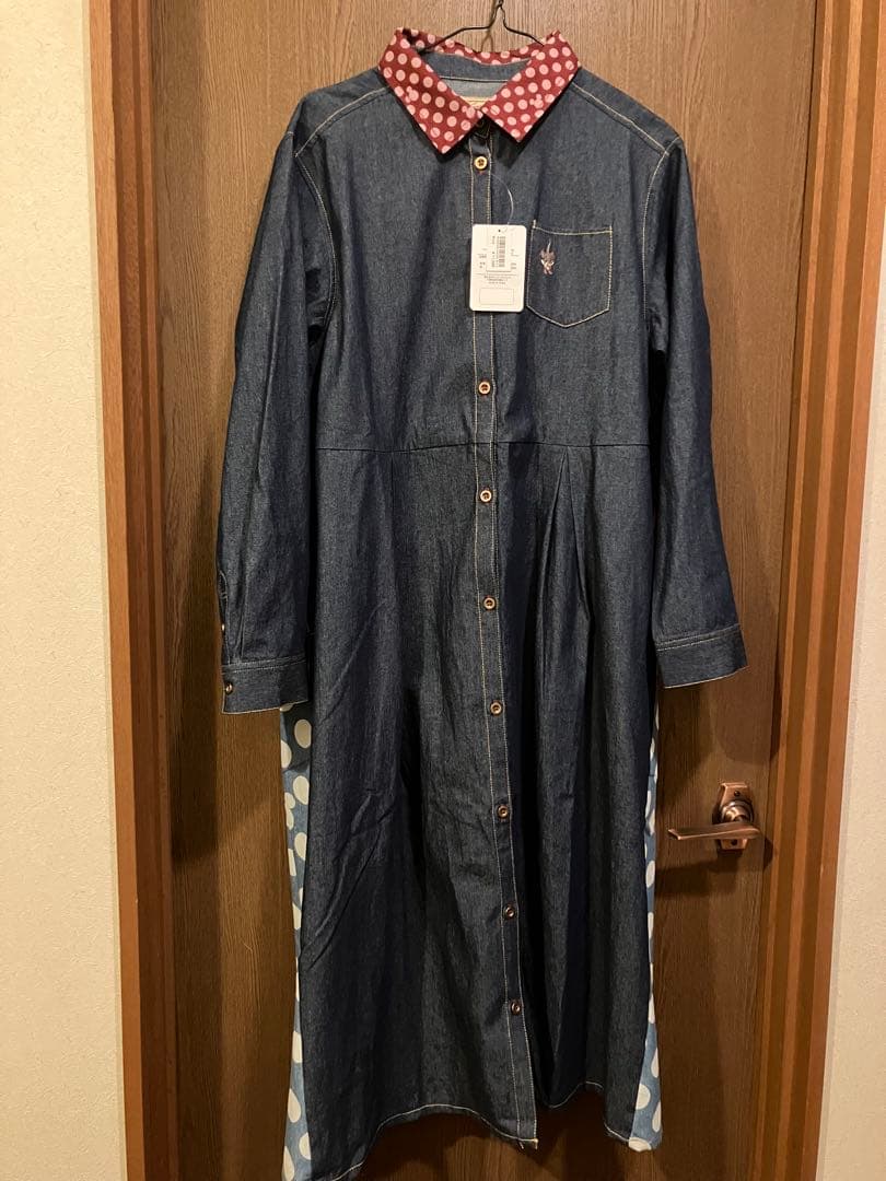 ディズニーリゾート　ウエスタンランド　デニムロングワンピース