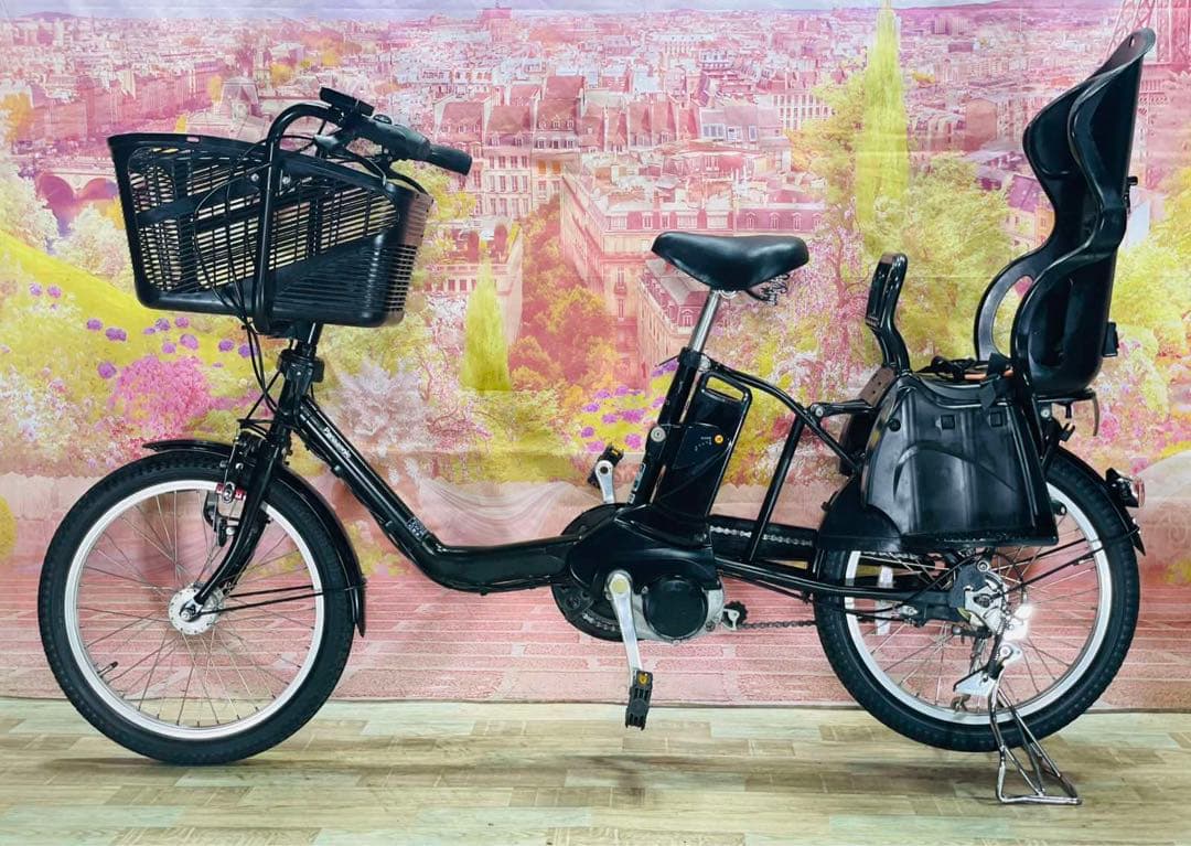 K2614 電動自転車パナソニック ギュット 子供乗せ 20インチ ブラック