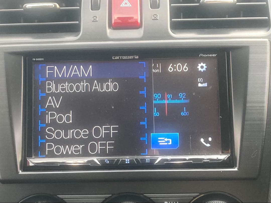 Pioneer カロッツェリア FH-9400DVSカーナビ