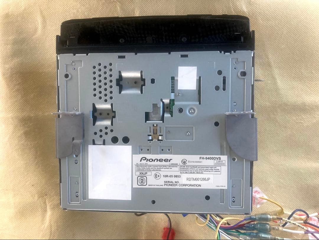 Pioneer カロッツェリア FH-9400DVSカーナビ