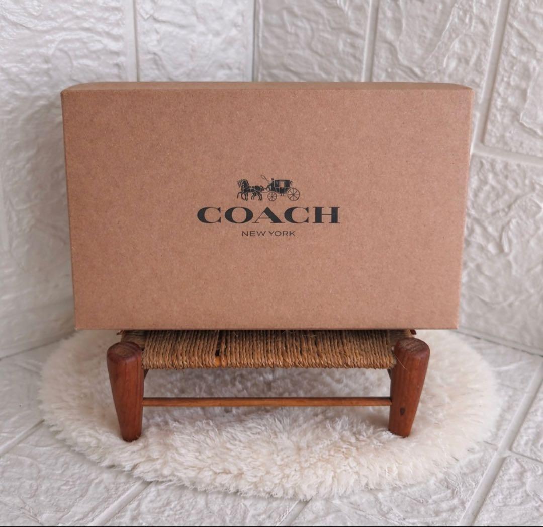 【コーチ／ C3547】新品 シグネチャー デニムマルチ 長財布 ストラップ付