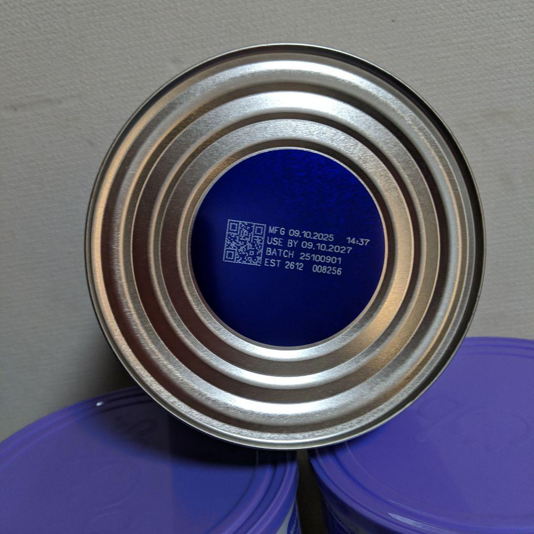 bubs Organic grass fed 800g 3缶