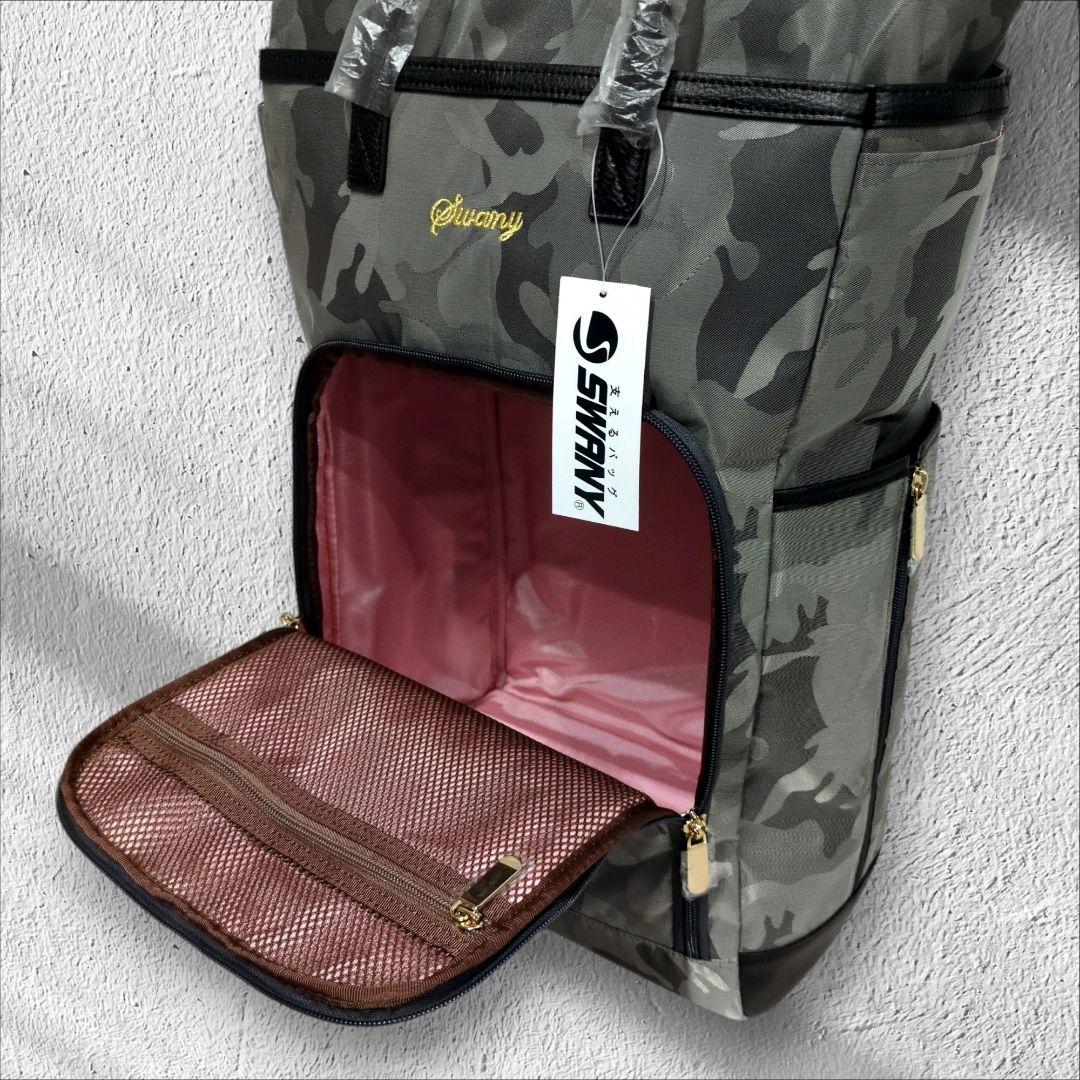 【　梨　】SWANY スワニー キャリーケース 四輪 2way 旅行バッグ