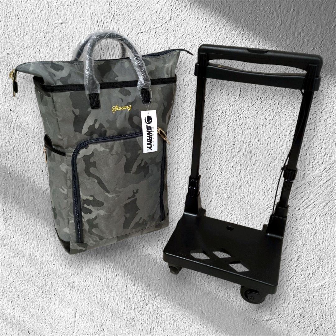 【　梨　】SWANY スワニー キャリーケース 四輪 2way 旅行バッグ