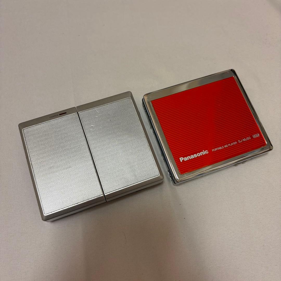 Panasonic SJ-MJ50-R ポータブルMDプレイヤー
