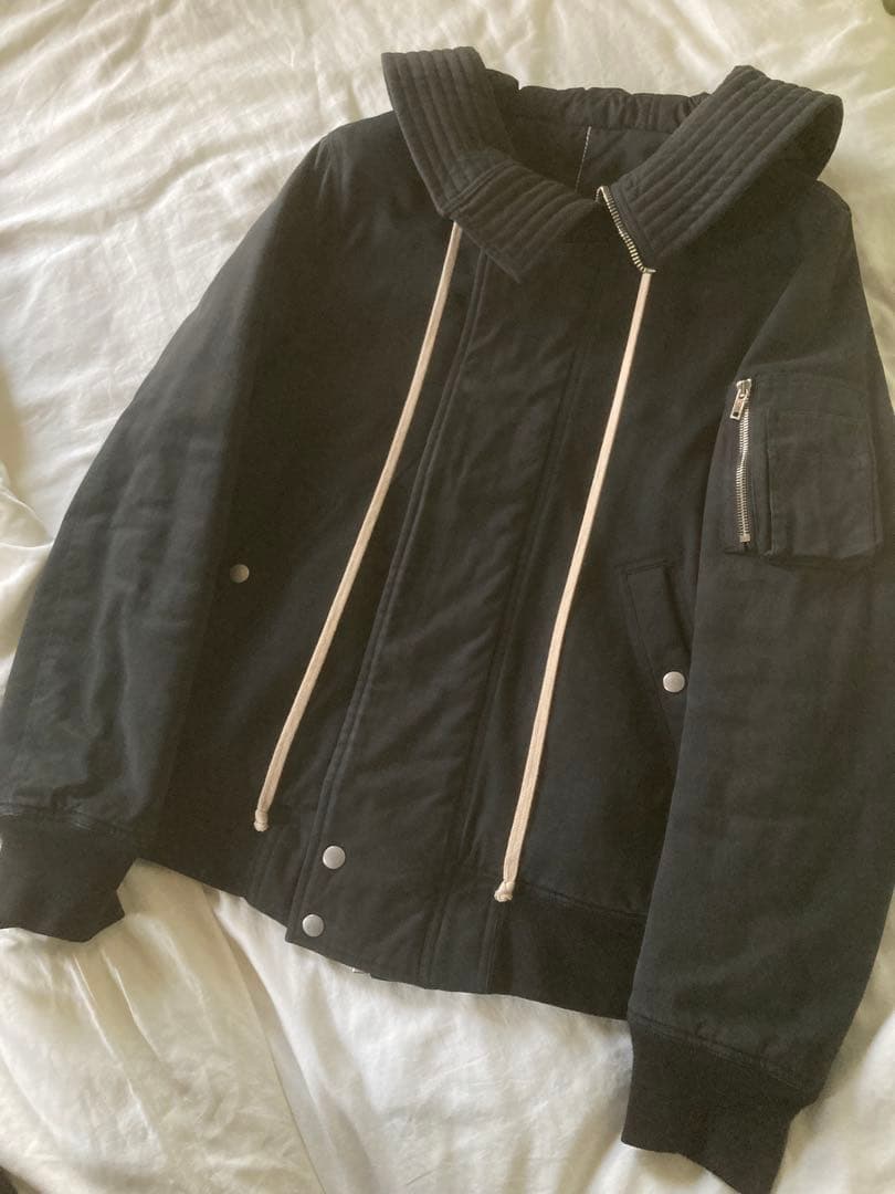 DRKSHDW Hooded ボンバー ジャケット　リックオウエンス