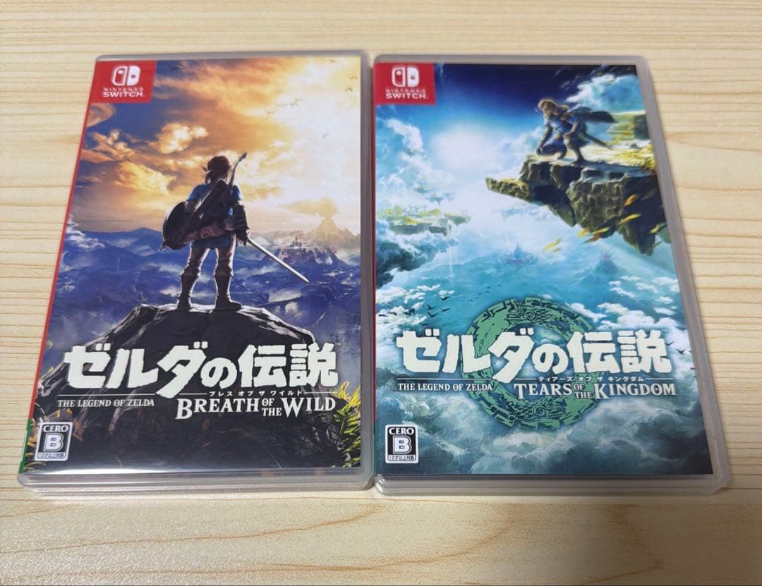 Switch ゼルダの伝説ブレス オブ ザ ワイルド　ティアーズオブザキングダム
