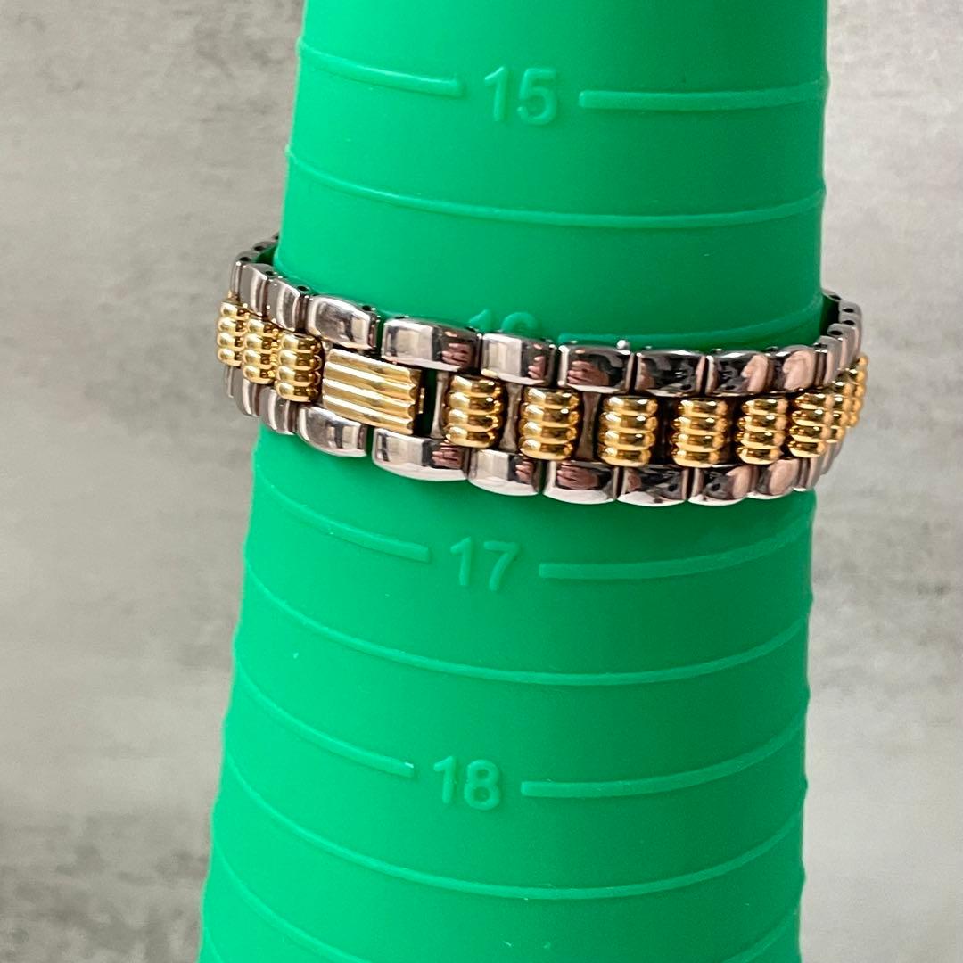 稼動品　美品　クリスチャンディオール　オクタゴン　デイト　白文字盤　腕時計