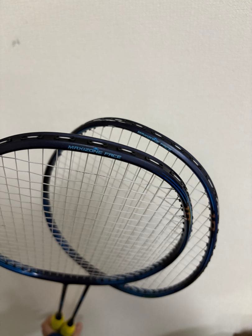 バドミントンラケット ミズノアクロスピード1 ドライブ2本
