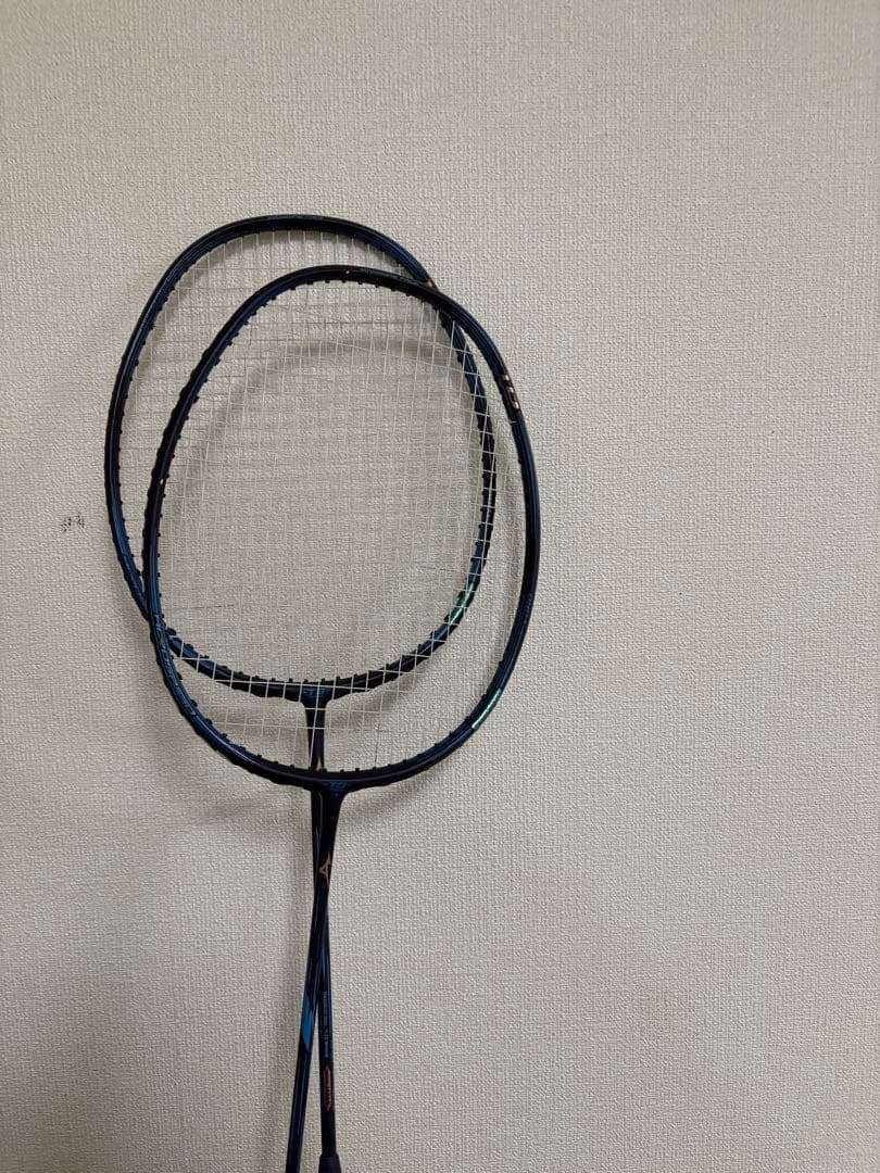 バドミントンラケット ミズノアクロスピード1 ドライブ2本
