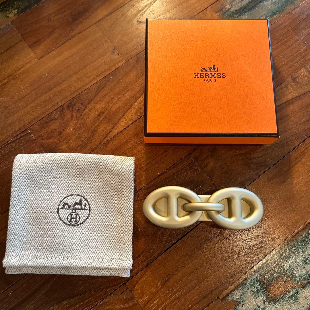 最終お値下げ　ほぼ新品HERMES バレッタトリマイヨンGM