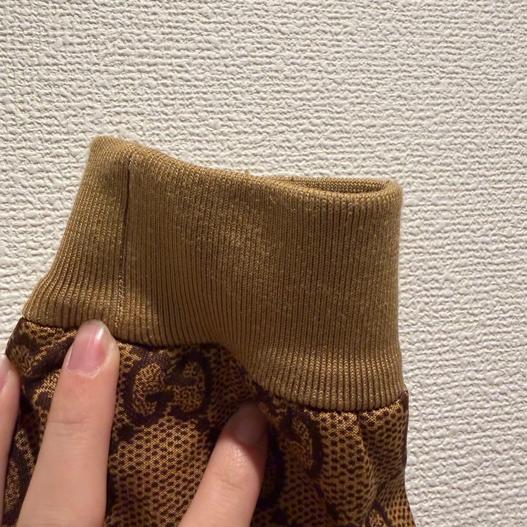 Gucci ロゴ入りジャージ 青/茶色/赤/白
