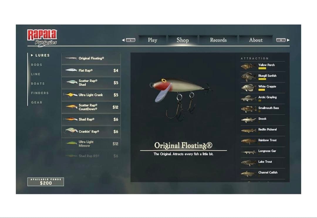 Rapala Fishing Pro Series ニンテンドースイッチ輸入盤