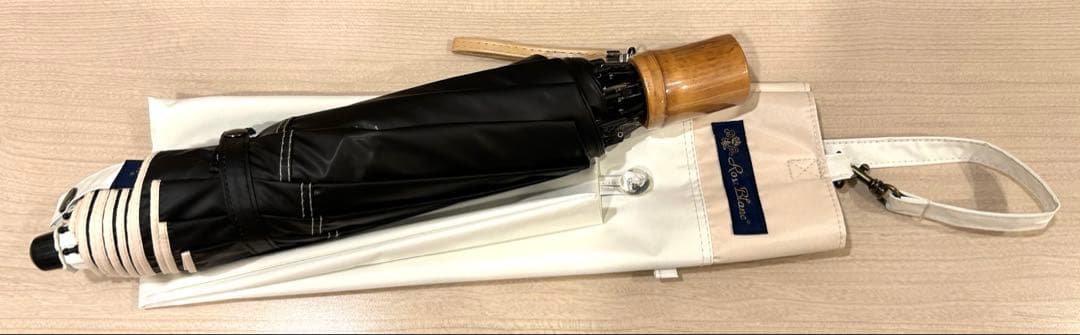 芦屋ロサブラン 2段折りたたみ日傘 完全遮光100％