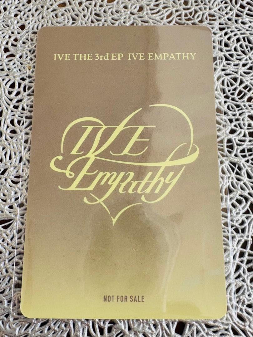 IVE ウォニョン トレカ EMPATHY sonymusic ソニミュ