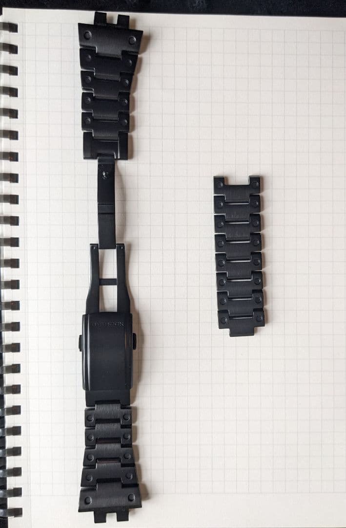 CASIO G-SHOCK メタル バンド 金属ベルト GMW-B5000