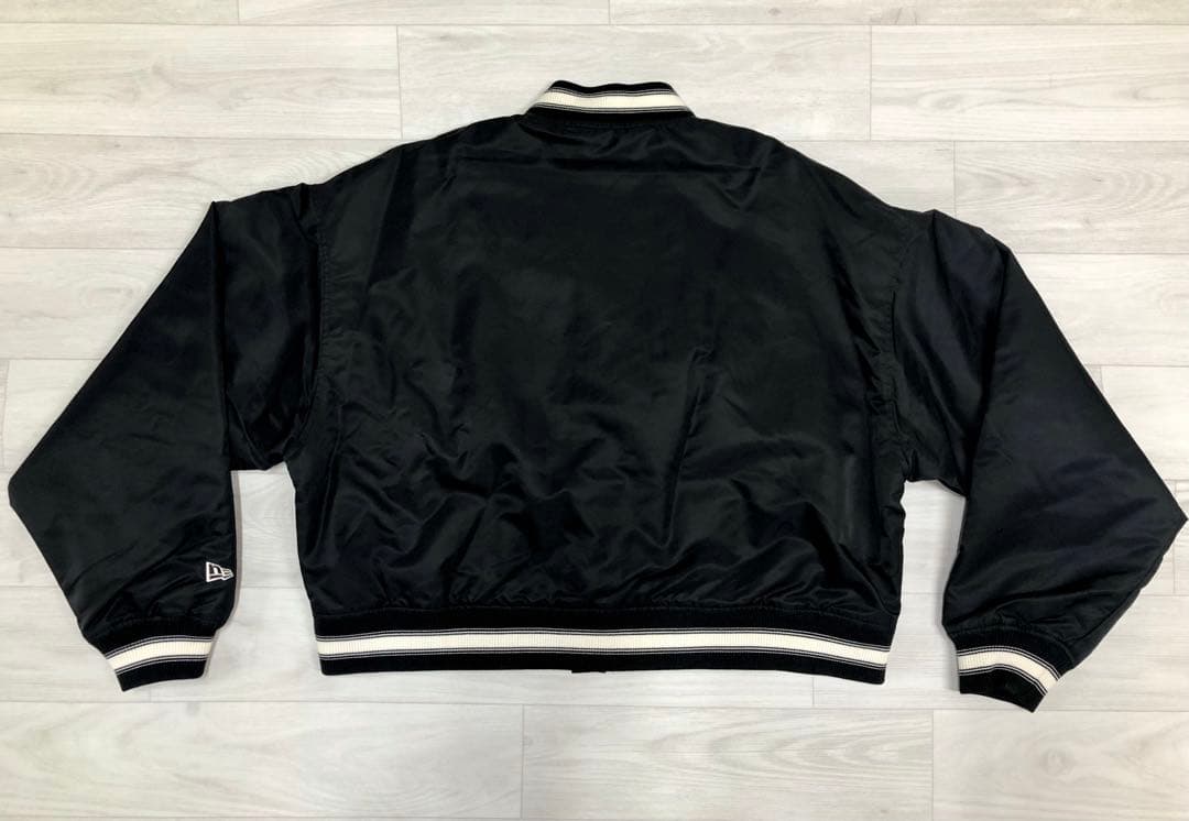 NEWERA Women's バーシティージャケット ドジャース スタジャン